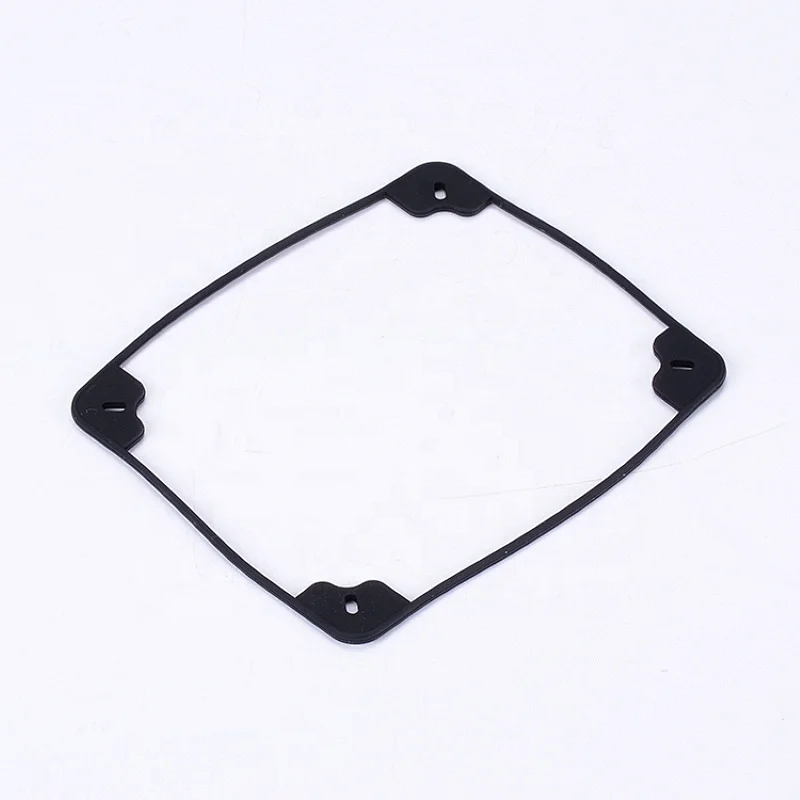 Custom nonstandard silicone rubber gasket/rubber round gasket seals