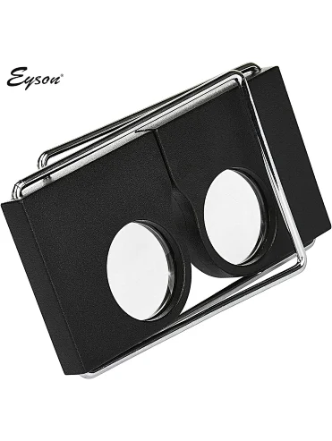 Lightweight Wearable Microscope Magnifies Images Change Distance in 2 Lenses 55mm to 75mm Pocket Stereoscope
