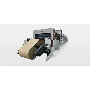Máquina de impresión flexográfica preimpresa