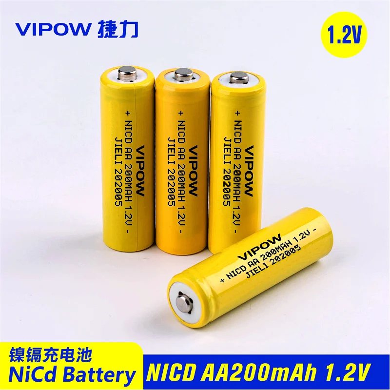 NICD Battery AA 200mAh 1.2V