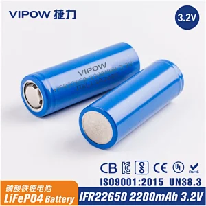 磷酸铁锂电池 IFR22650 2200mAh 3.2V
