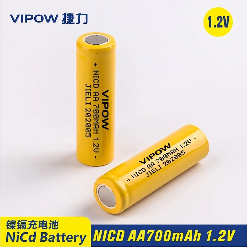 NICD Battery AA 700mAh 1.2V