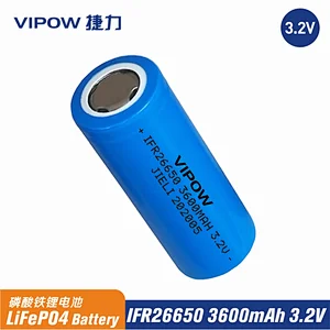 LiFePO4 Battery IFR26650 3600mAh 3.2V