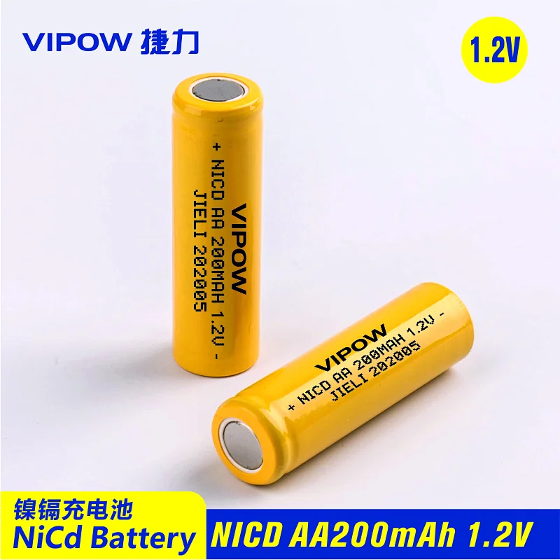 NICD Battery AA 200mAh 1.2V