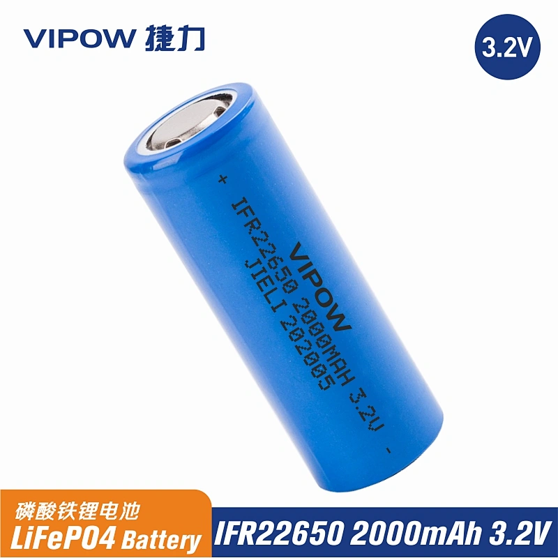 LiFePO4 Battery IFR22650 2000mAh 3.2V
