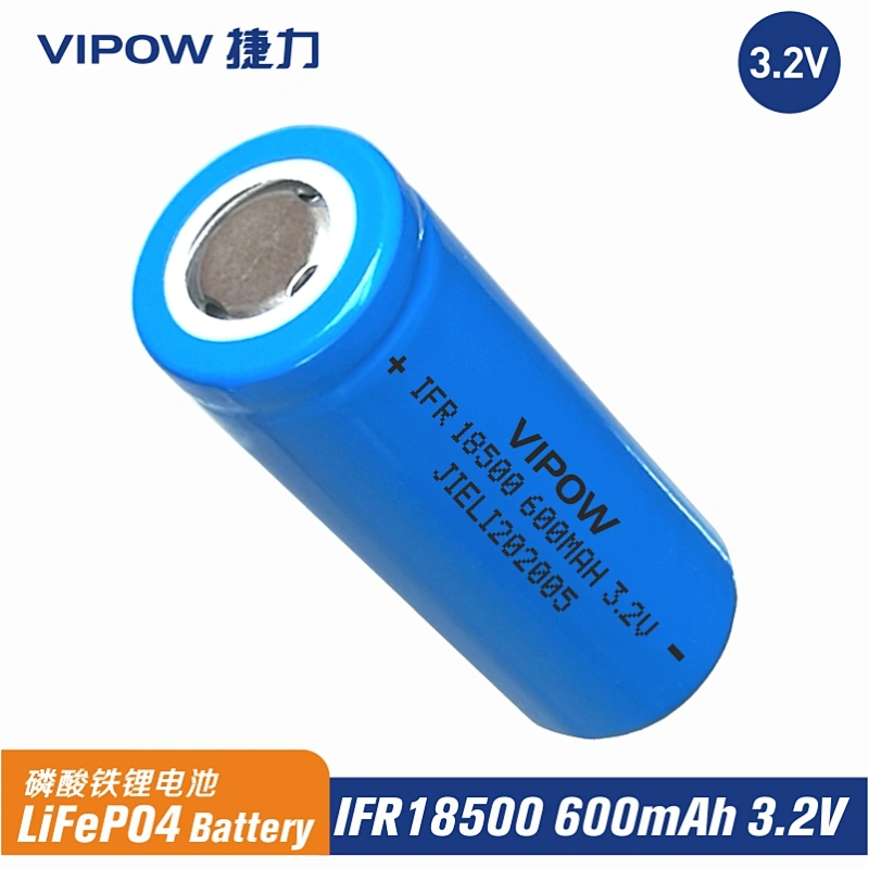 LiFePO4 Battery IFR18500 600mAh 3.2V