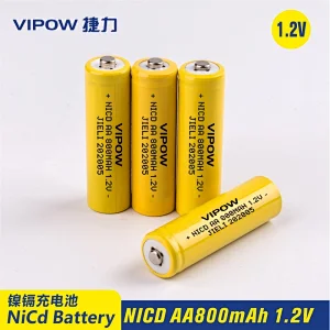 NICD Battery AA 800mAh 1.2V