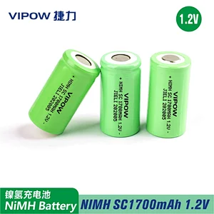 NIMH Battery SC 1700mAh 1.2V