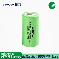 NIMH Battery SC 1000mAh 1.2V