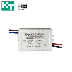 SAA IP66 3W 350mA TRIAC Constant Current Dimmable Driver