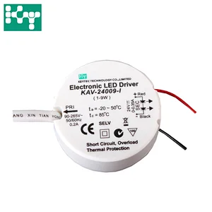 24V 9W 0.375A  IP20  CE SAA  small size  constant voltage LED driver