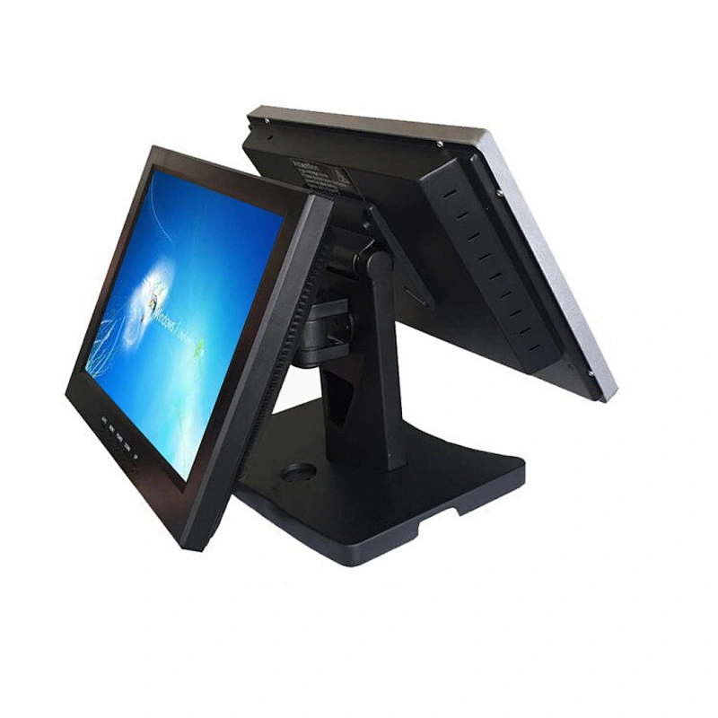 Doublescreen 15 inch hard disk pos terminal atm skimmers for sale from
