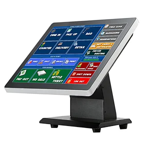 15' touch screen restaurant pos system/cash register/cashier solution