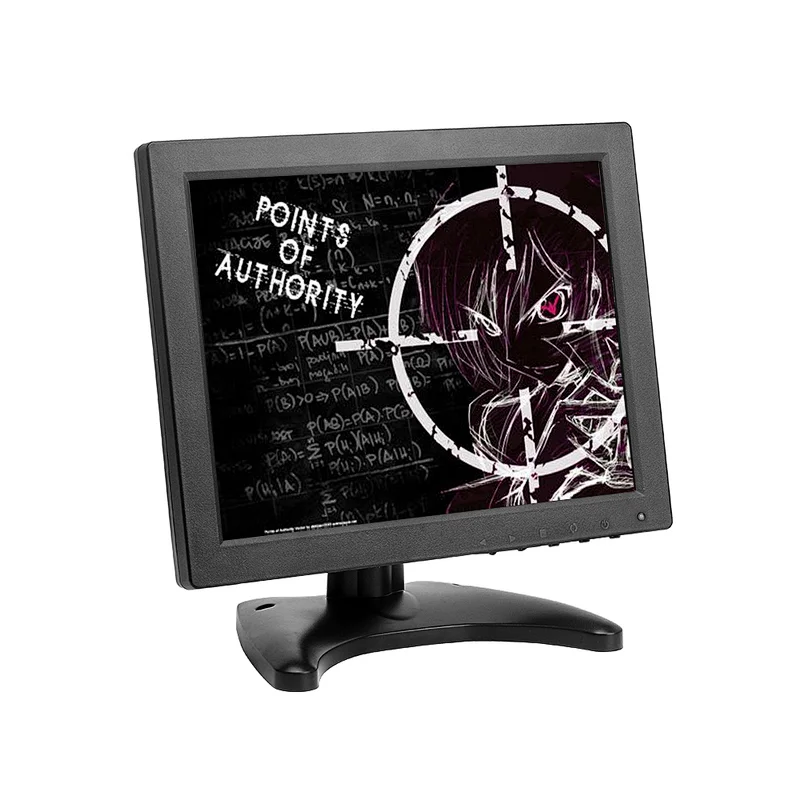 square lcd monitor 10 inch 1024x768 resolution with hd input