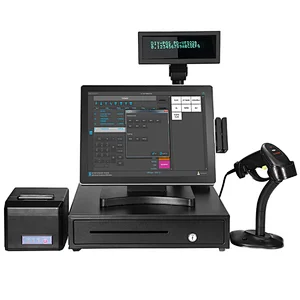 Touch screen order system restaurant touch screen POS system with POS software