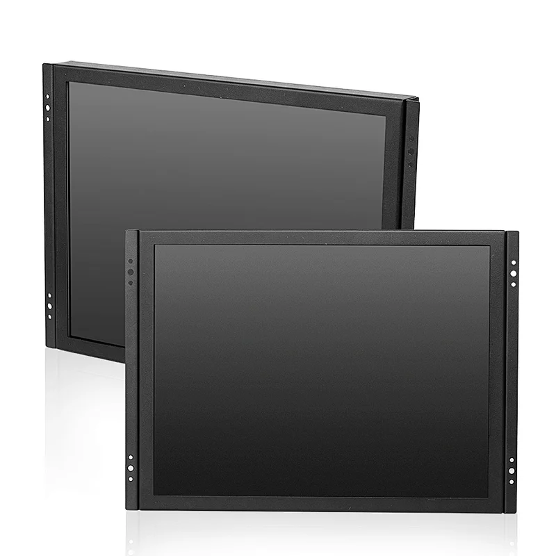 17 inch metal case open frame touch screen monitor