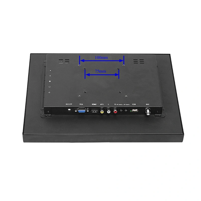 New launched true flat full metal case touch screen capacitive touch 15'' monitor