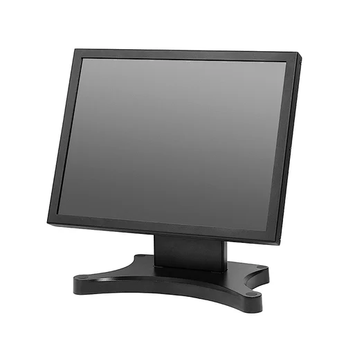 Ture Flat 15 Inch Pos Touch Screen Monitor With Metal Stand