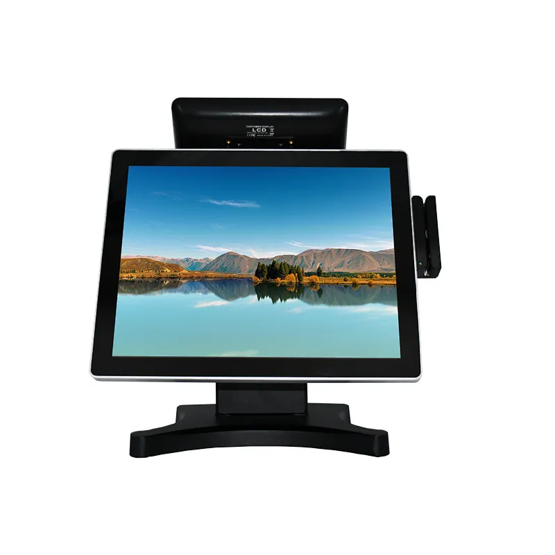 Restaurant/Supermarket 15 inch all in one touch screen POS system/POS ...