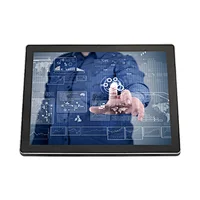 15 Inch Capacitive Touch Screen Panel Usb 10 Points Metal Case Touch Screen Monitor