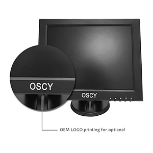 OEM 12.1Inch  LCD TFT VGA HD BNC Monitor For Entertainment
