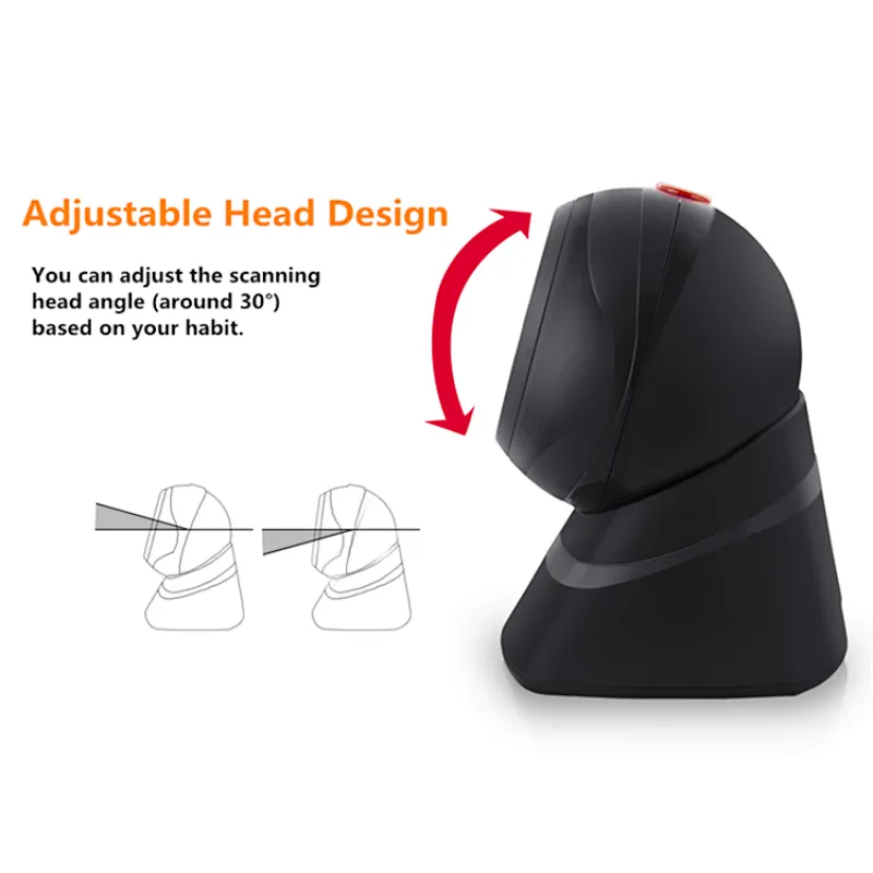 MS7120 Omnidirectional Laser POS Barcode Scanner