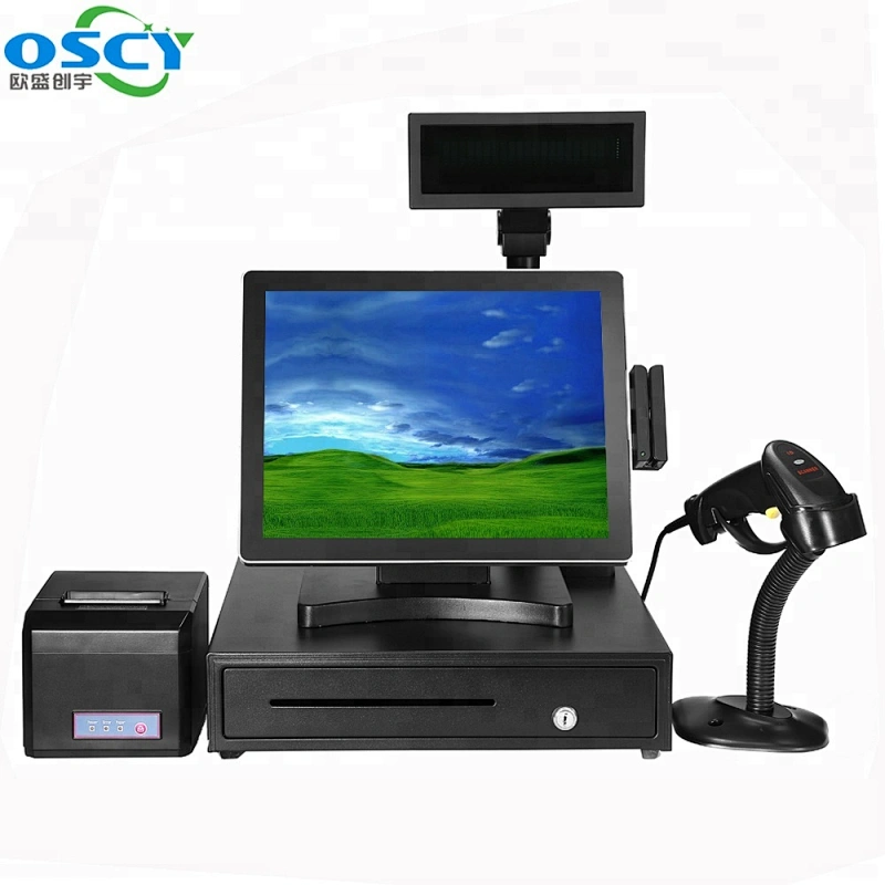 OSCY Restaurant touch screen POS system with 4GB Ram 128GB SSD POS software