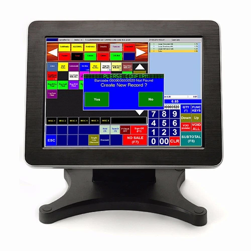12 inch all in one touch screen pos terminal with atm skimmers for sale