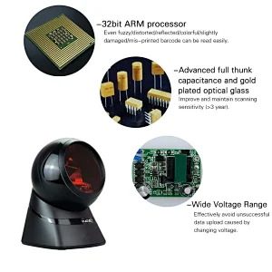 MS7120 Omnidirectional Laser POS Barcode Scanner