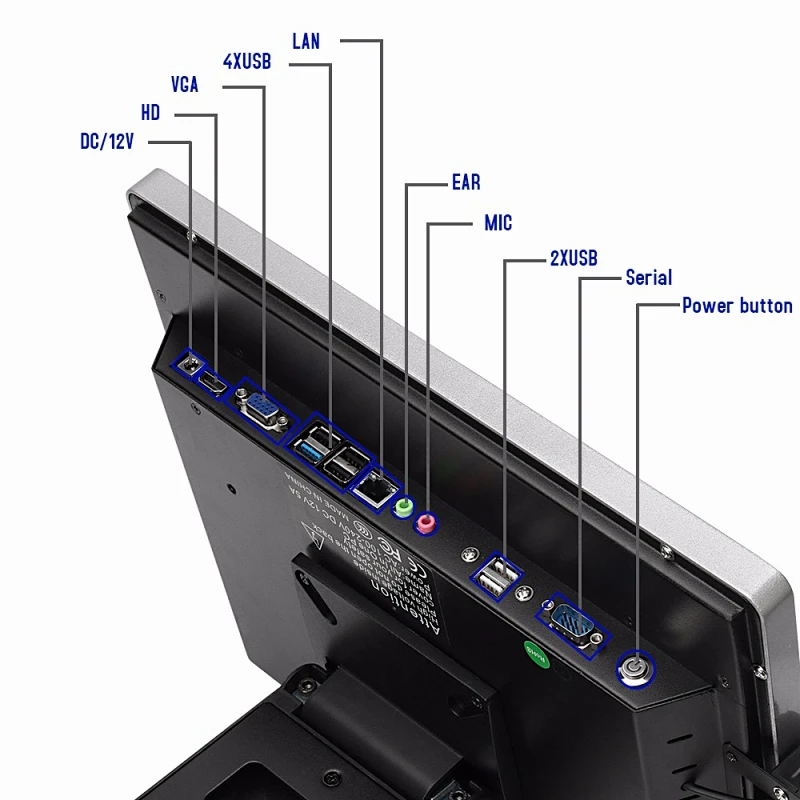 OSCY Restaurant touch screen POS system with 4GB Ram 128GB SSD POS software