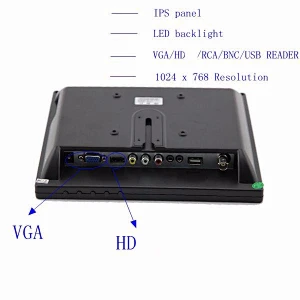 Cctv Monitor/ Vga Monitor Cheap Price High Quality 10 Inch CCTV Security / Pos Monitor LED Desktop 100% OEM Original TFT 1-year