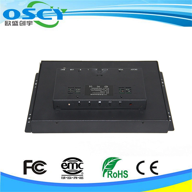 10 Inch Kiosk Industrial Open Frame Touch Screen Led Monitor Pc Monitor 10 Inch Metal Case TFT LCD Monitor LED Backlight OTM1000