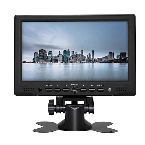 Oscan Factory hot selling 7 inch IPS cctv car desktop portable monitor with HD-MI BNC VGA USB AV input