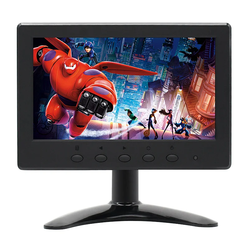 New Model 7inch  cctv led monitor HDMI pc monitor tft lcd monitor