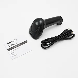 Wholesale Cheap Handheld Wired USB Port 1D 2D CMOS Barcode Scanner For Logistics Waybill