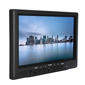 Oscan Factory hot selling 7 inch IPS cctv car desktop portable monitor with HD-MI BNC VGA USB AV input