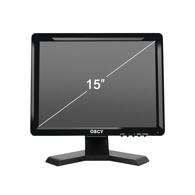 15 inch Desktop computer monitor 1024*768 POS Monitor TFT screen 15inch industrial lcd monitor