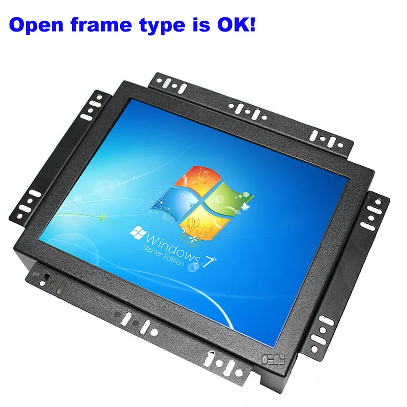 cheap price 8 inch lcd monitor dc 12v open frame hd monitor 8inch