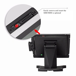 Factory wholesale 15 inch sistemas pos capacitive touch screen monitor aio all-in-one pos termin
