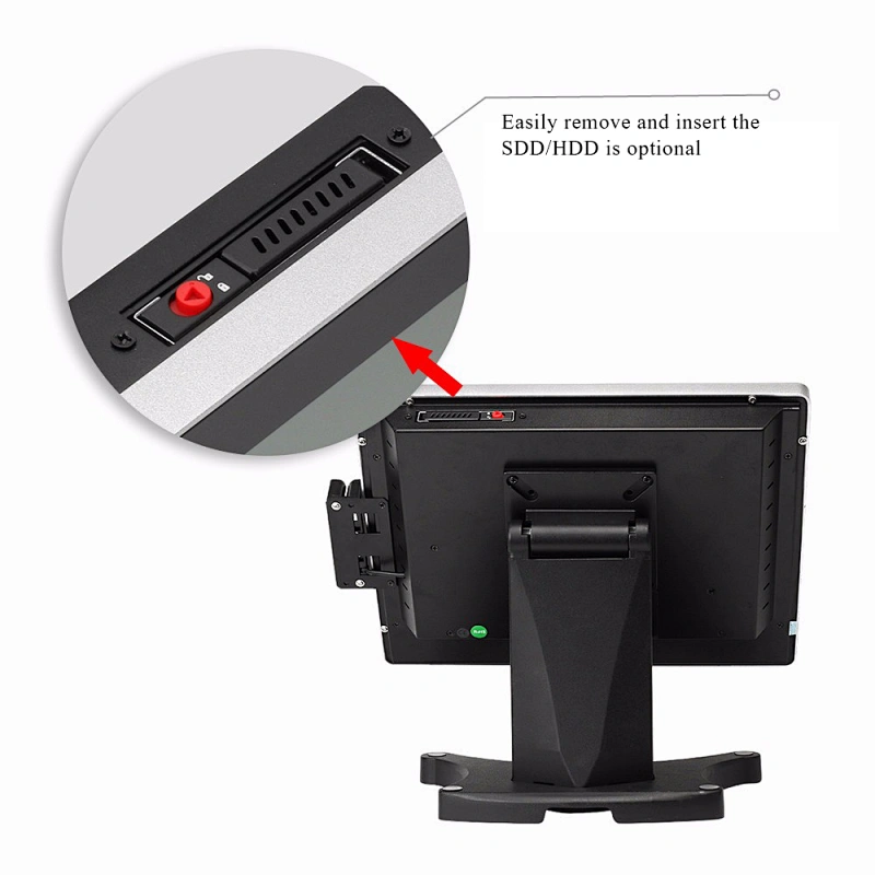 Factory wholesale 15 inch sistemas pos capacitive touch screen monitor aio all-in-one pos termin