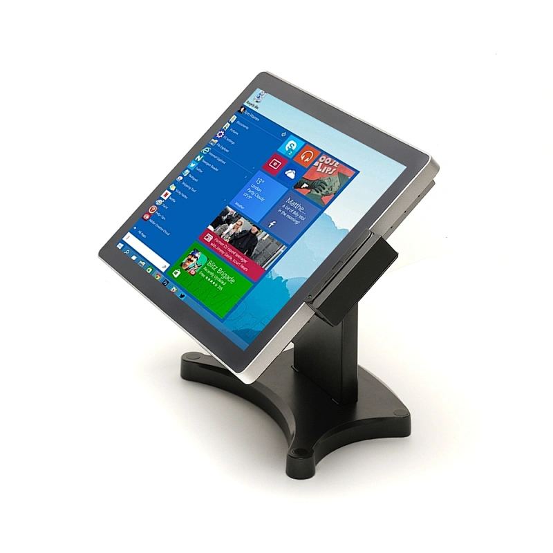 Factory wholesale 15 inch sistemas pos capacitive touch screen monitor aio all-in-one pos termin