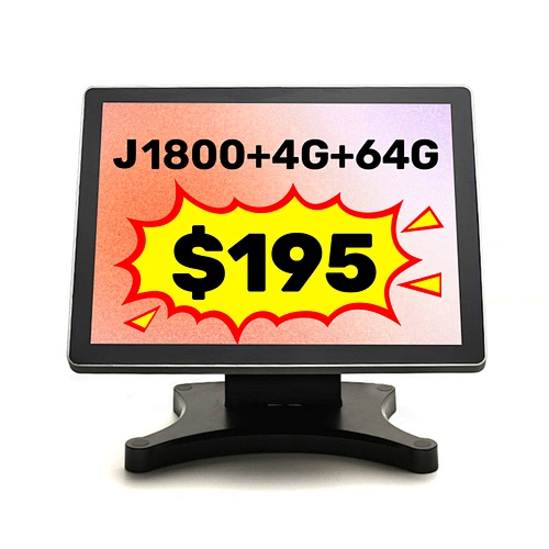 OSCY 15 Inch All in One Touch Pos System; Touch Cash Register;All in One POS for Restaurant and Supermarket Retail