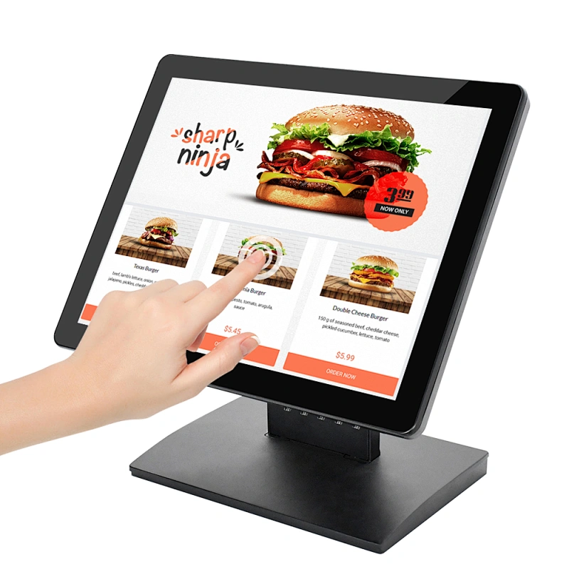 OSCY Hot selling 15 inch POS machine hdmi vga monitor capacitive touch screen monitor