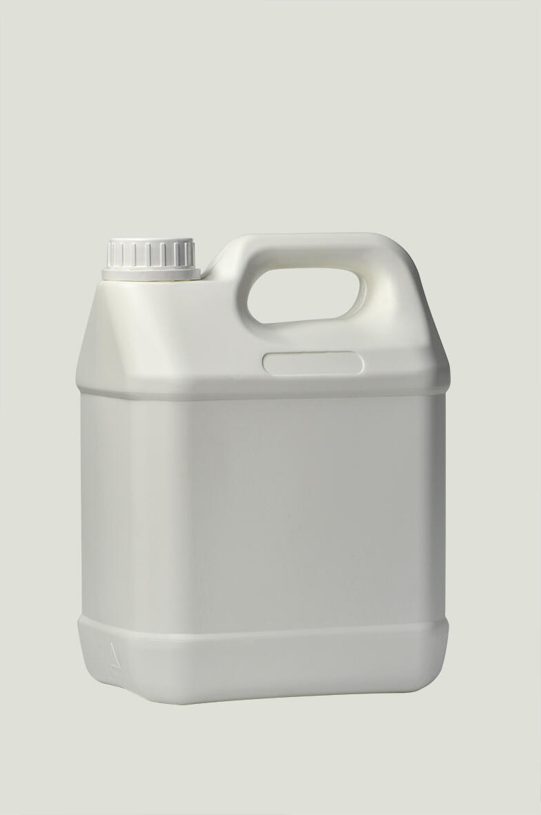 2l-4l White Half Transparent Coex Skincare Bottles With Tamper Proof Screw Cap