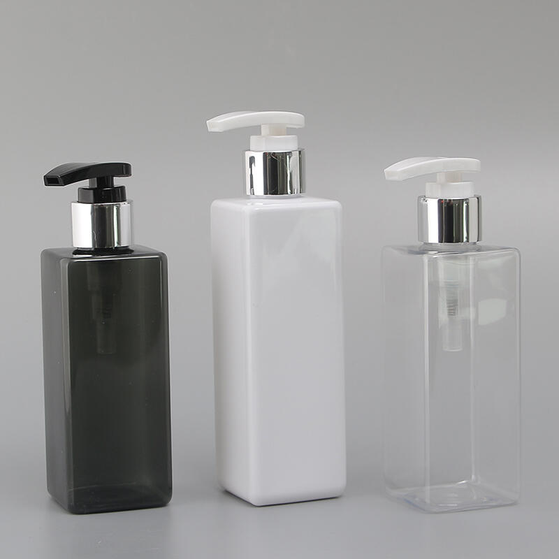 Customized 220ml Square Pet Bottle 7oz