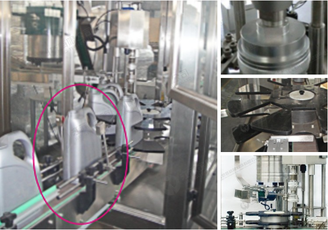 Automatic liquid bottle capping machine