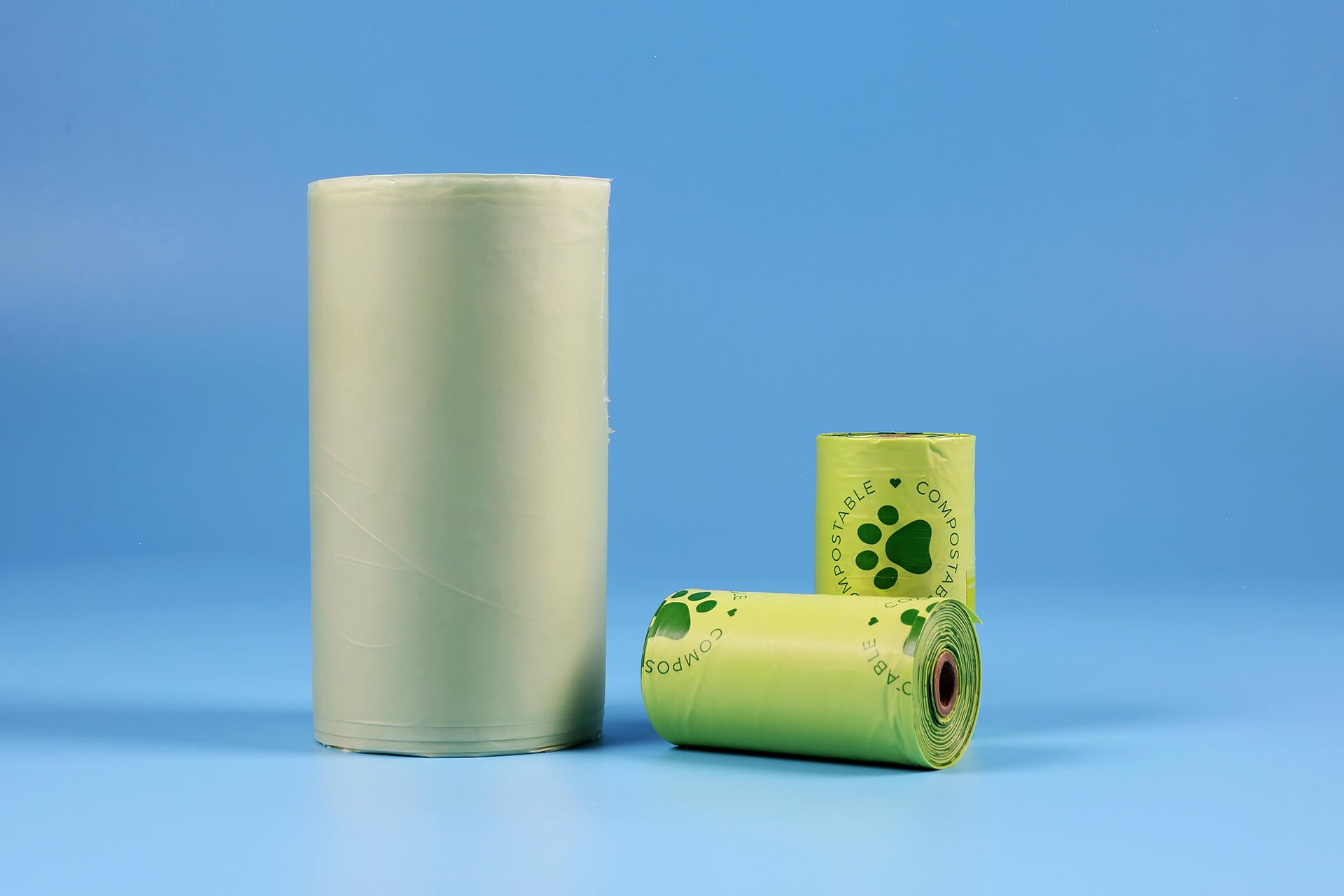 100% Biodegradable Pla/Corn Starch Dog Waste Bags