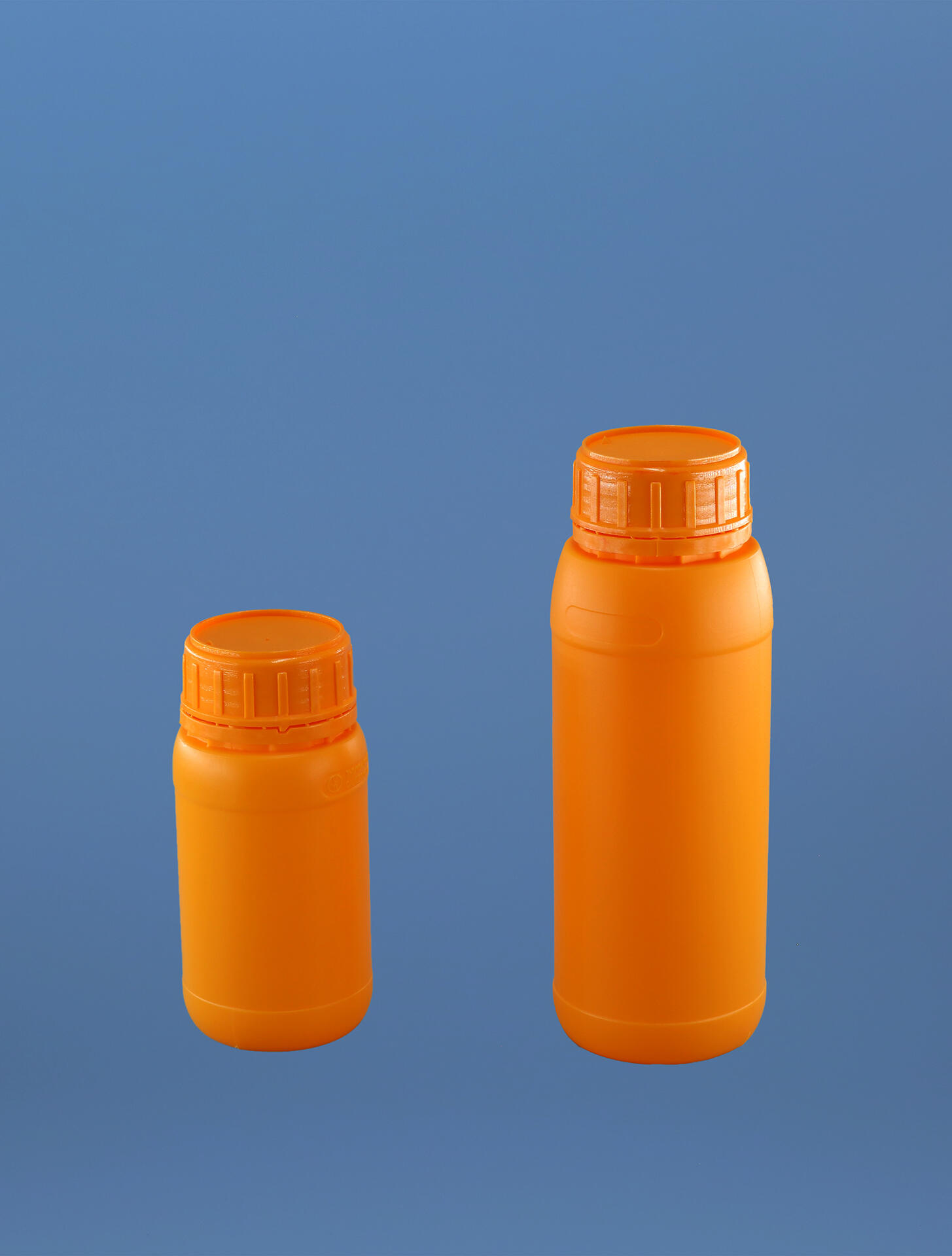 250ML Round Fluorinated Hdpe Containerss 8oz