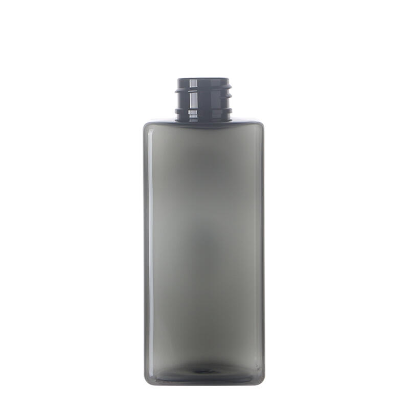 Customized Shampoo Packing 200ml Square Pet Plastic Bottle 6oz