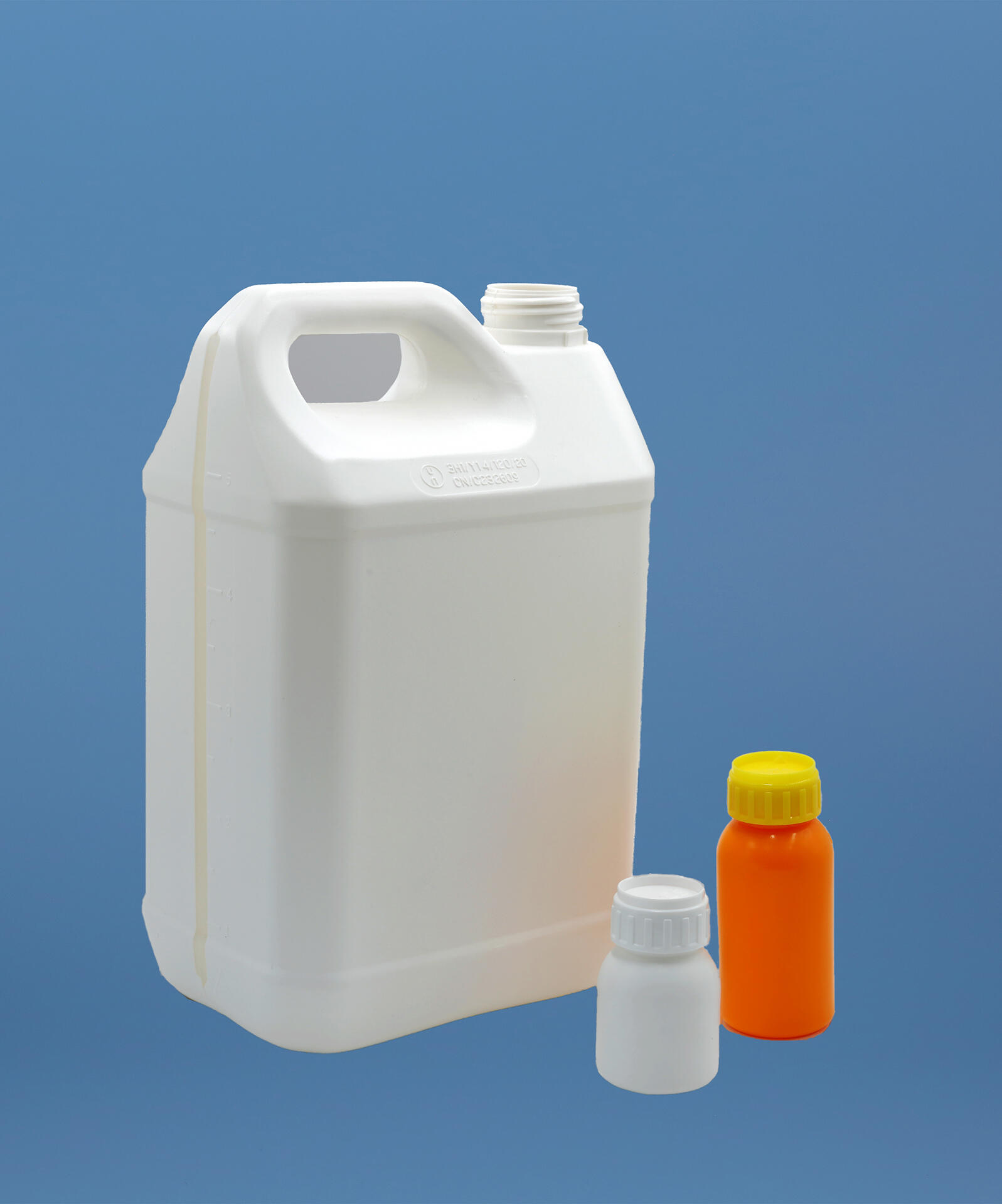 Fluorinated Ethylene Propylene Plastic HDPE Round Bottles